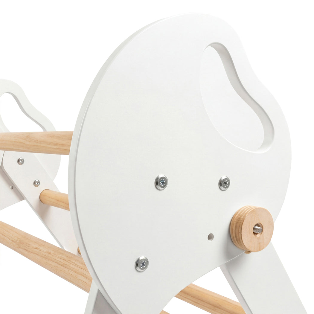 BoPeep Kids Climbing Toys Sets Toddler Toys Triangle Arch Climber Indoor White — image 4