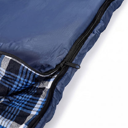 Mountview Sleeping Bags Single Camping Hiking 3-Season Thermal Blue 0°C-15°C — image 4