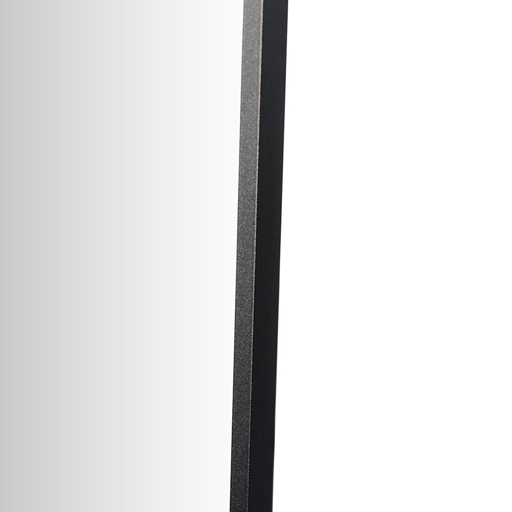 Yezi Rectangular Full Length Mirror 165x60cm Black Standing Floor Wall Leaning — image 5