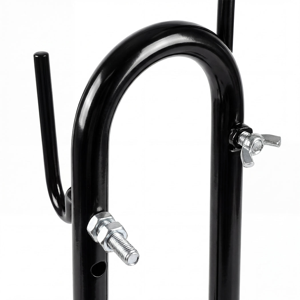 Monvelo Bicycle Rack Stand Floor Parking 3-in-1 Upright Bike Storage Indoor — image 5