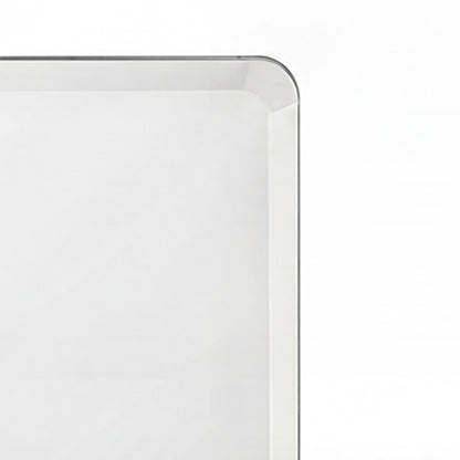 Yezi Wall Vanity Mirror Decorative Bathroom HD Glass Anti-explosion Frameless — image 5