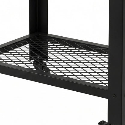 Levede Outdoor Kitchen Cart Mobile BBQ Grill Trolley Stainless Steel Prep Table — image 6