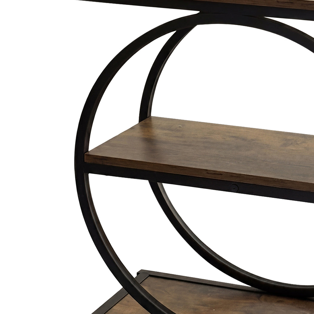 Levede Narrow Side Table 3 Tiers End Table Adjustable Sofa Side Table Bedroom — image 6