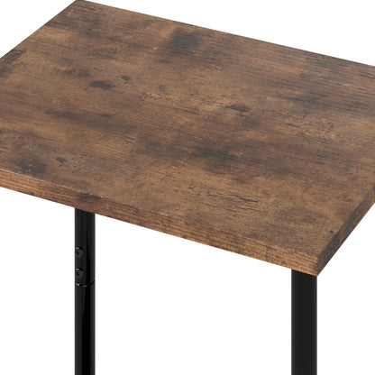 Levede Side Table 2-Tier Industrial Vintage End Table Storage Shelf Nightstand — image 6