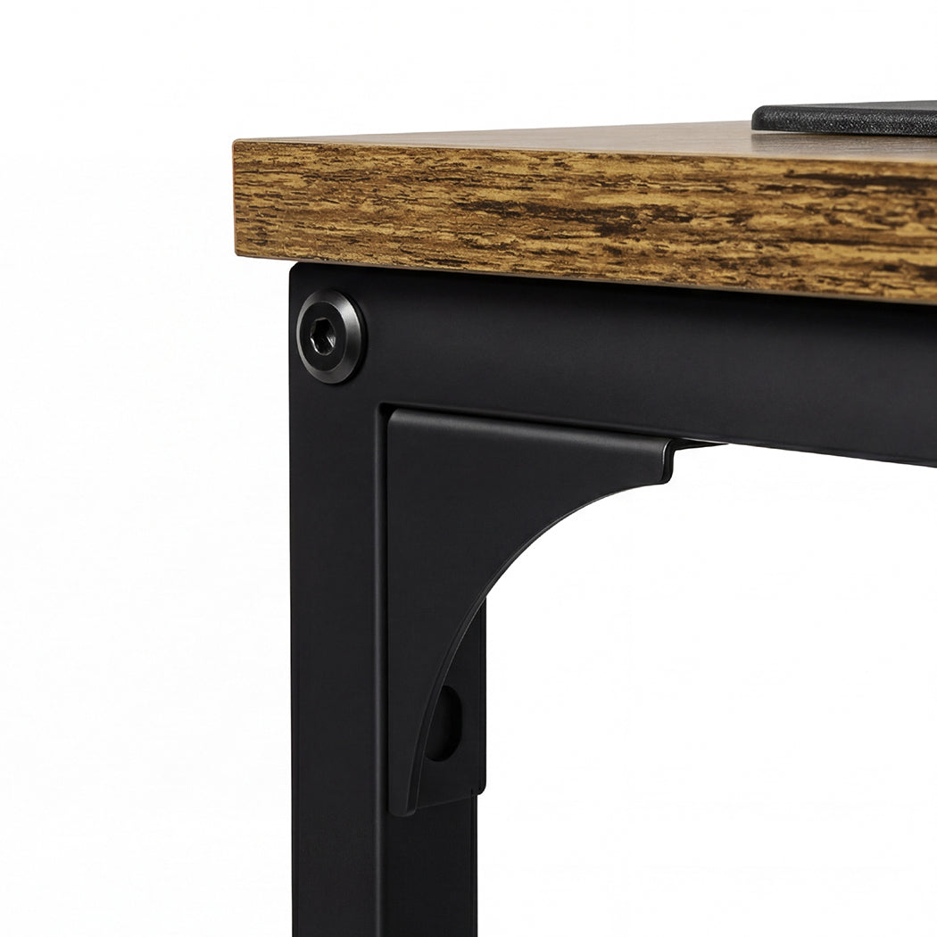 Levede Narrow Sofa Table Power Ports Behind Console Side Adjustable Living Room — image 6