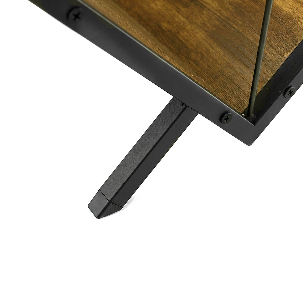 Levede Vinyl Record Storage Rack Display Shelf LP Album Books Holder Adjustable — image 6
