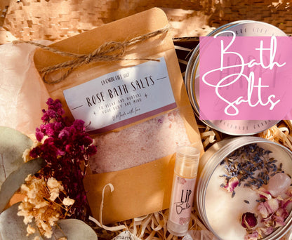 Luxury Self-Care Birthday Gift for Her, Pampering Birthday Gift for woman, Relaxation Birthday Gift, Self-Care and Wellness Box, Handmade