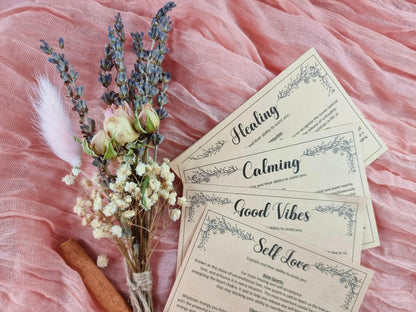 Calming Crystal Box, Crystal Gift Box, Organic, Vegan, Natural, Self Care Gift Set