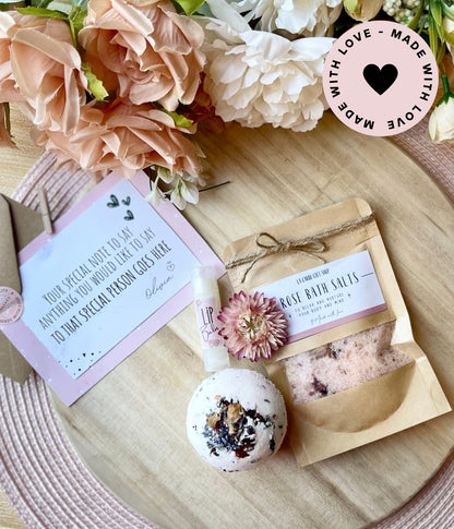 Luxury Self-Care Birthday Gift for Her, Pampering Birthday Gift for woman, Relaxation Birthday Gift, Self-Care and Wellness Box, Handmade