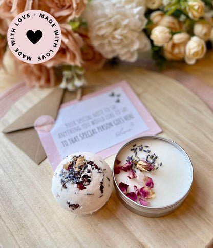 Luxury Self-Care Birthday Gift for Her, Pampering Birthday Gift for woman, Relaxation Birthday Gift, Self-Care and Wellness Box, Handmade