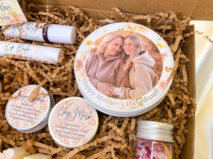 Personalised Mothers Day Gift, Customised Gift For Mum, Gift For Her, Thoughtful Mothers Day Gift, Spa Gift Set, Relaxation Pamper Box