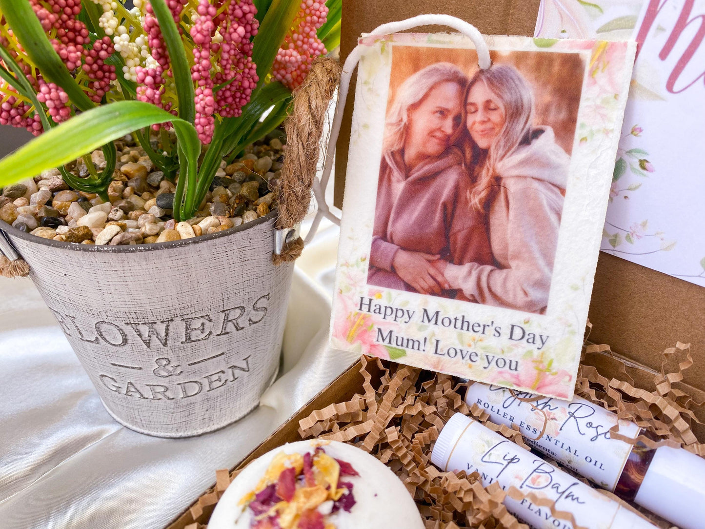 Personalised Mothers Day Gift, Customised Gift For Mum, Gift For Her, Thoughtful Mothers Day Gift, Spa Gift Set, Relaxation Pamper Box