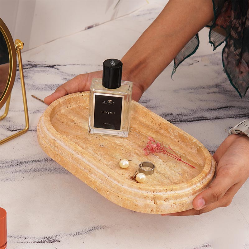 Marble Oval Tray