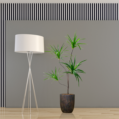 SOGA 180cm SOGA 180cm Realistic Artificial Dracaena, Rubberised Silk Cloth + Iron Wire, Home Decor