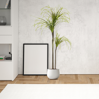 SOGA 4X 145cm Artificial Dracaena Plant Fake Potted, Simulation Tree Fake Plant Home Decor