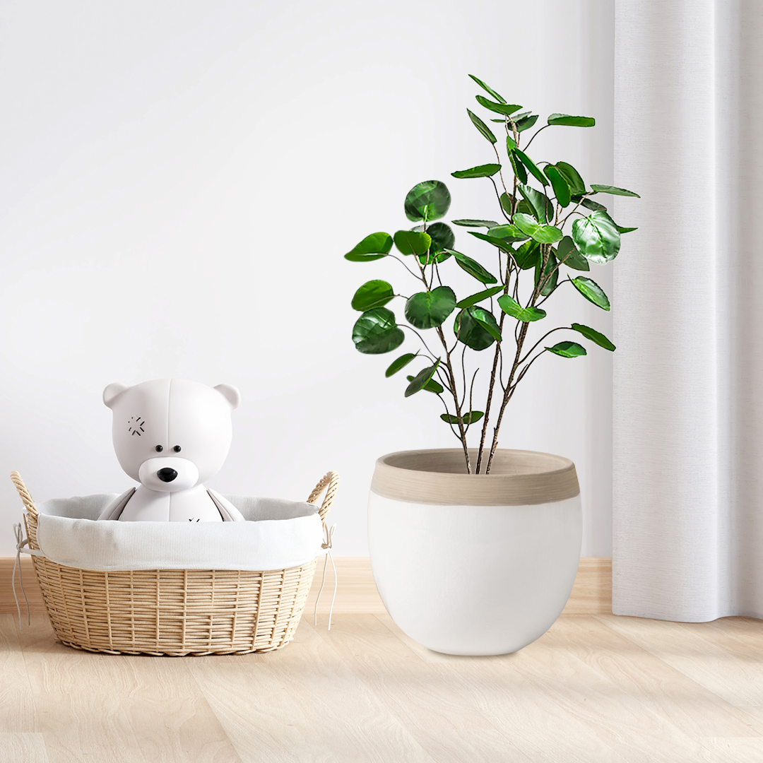 SOGA 95cm SOGA 95cm Artificial Tree Indoor Nordic Style Artificial Tree Potted Simulation Tree, Home Decor