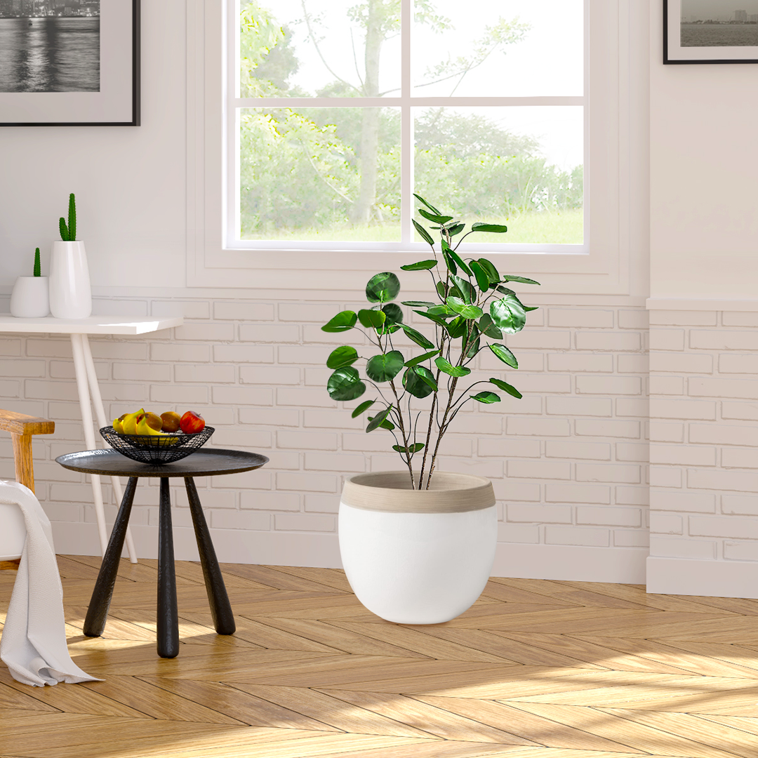 SOGA 95cm SOGA 95cm Artificial Tree Indoor Nordic Style Artificial Tree Potted Simulation Tree, Home Decor