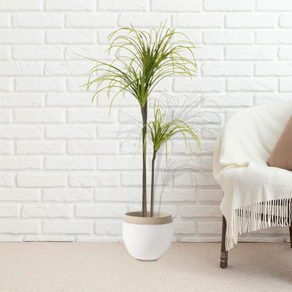 SOGA 2X 145cm Artificial Dracaena Plant Fake Potted, Simulation Tree Fake Plant Home Decor