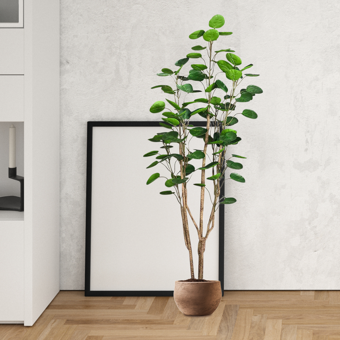 SOGA 2X 180cm Plastic Potted Polyscias Scutellaria Plant Home Garden Artificial Tree, Home Decor