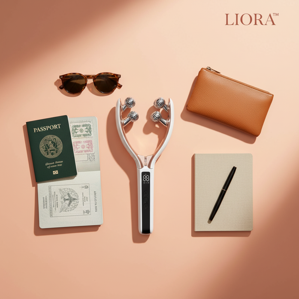 LIORA™ Glow Sculpt Pro — travel lifestyle