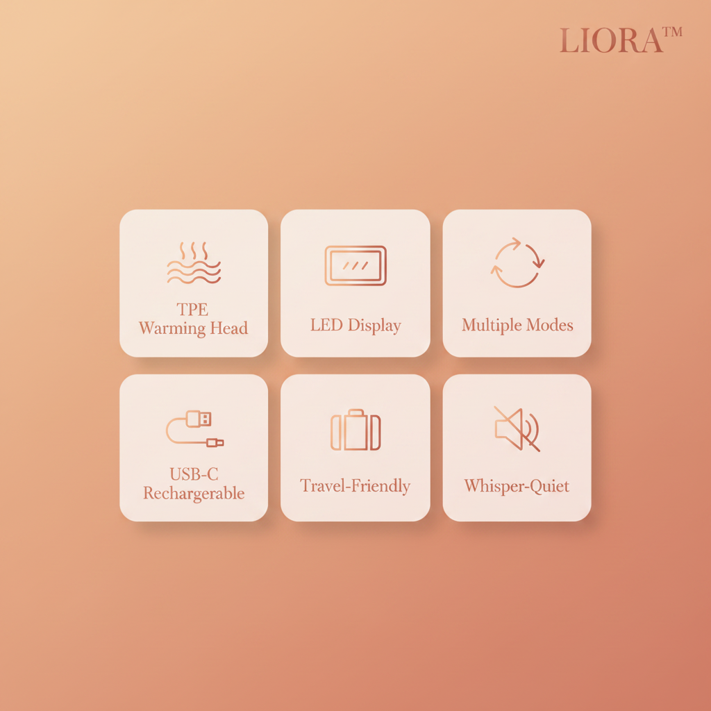 LIORA™ Glow Sculpt Pro — features grid