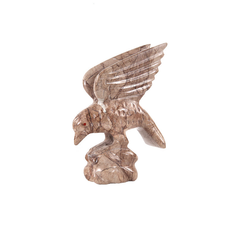 Marble Eagle Sculpture 15cm