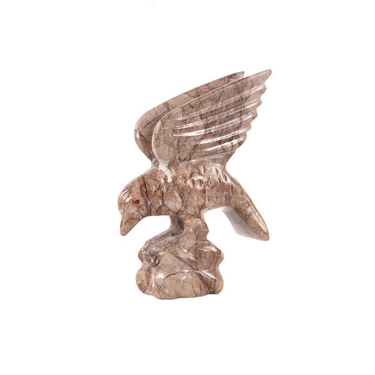 Marble Eagle Sculpture 15cm