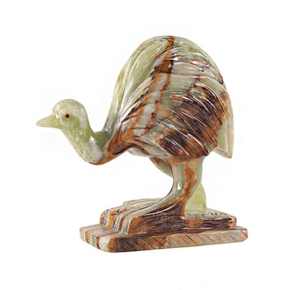 Marble Emu Sculpture 20cm