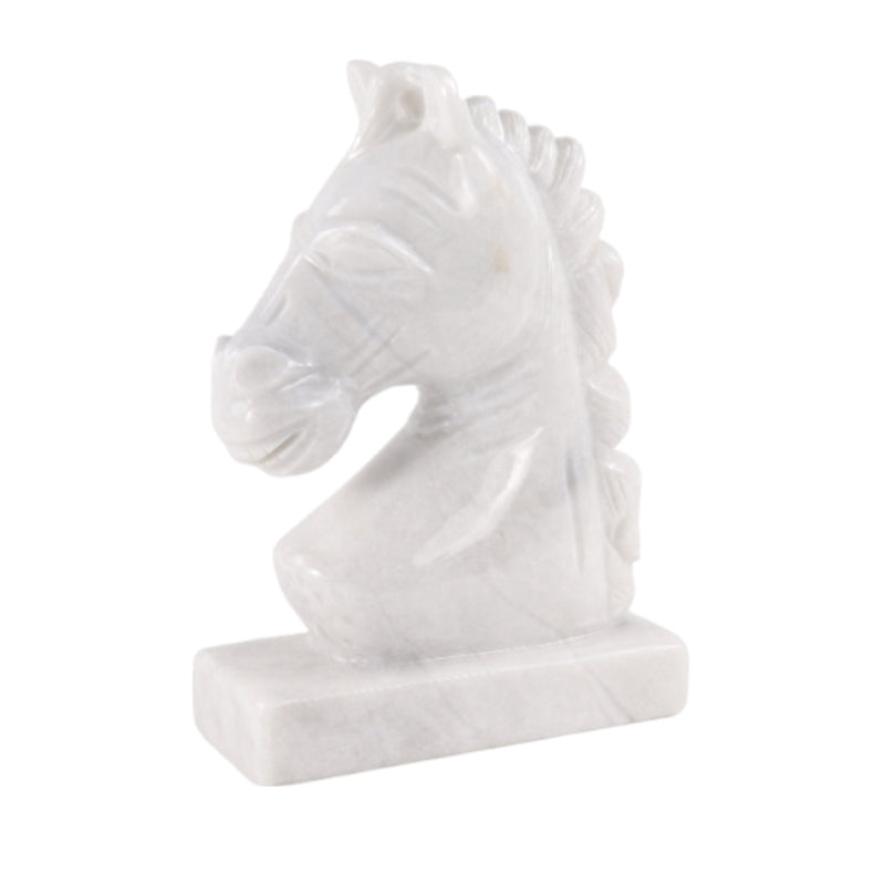 Marble Horse Sculpture 25cm