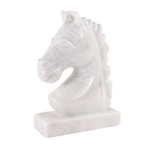 Marble Horse Sculpture 25cm