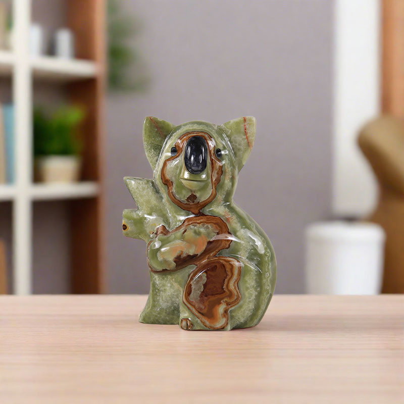 Marble Koala Sculpture 20cm
