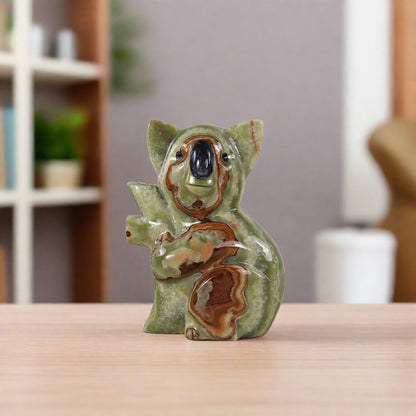 Marble Koala Sculpture 20cm
