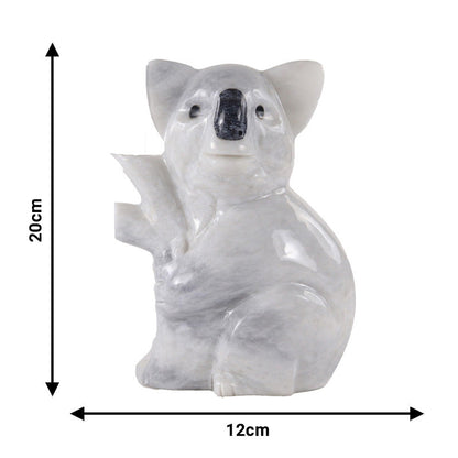 Marble Koala Sculpture 20cm