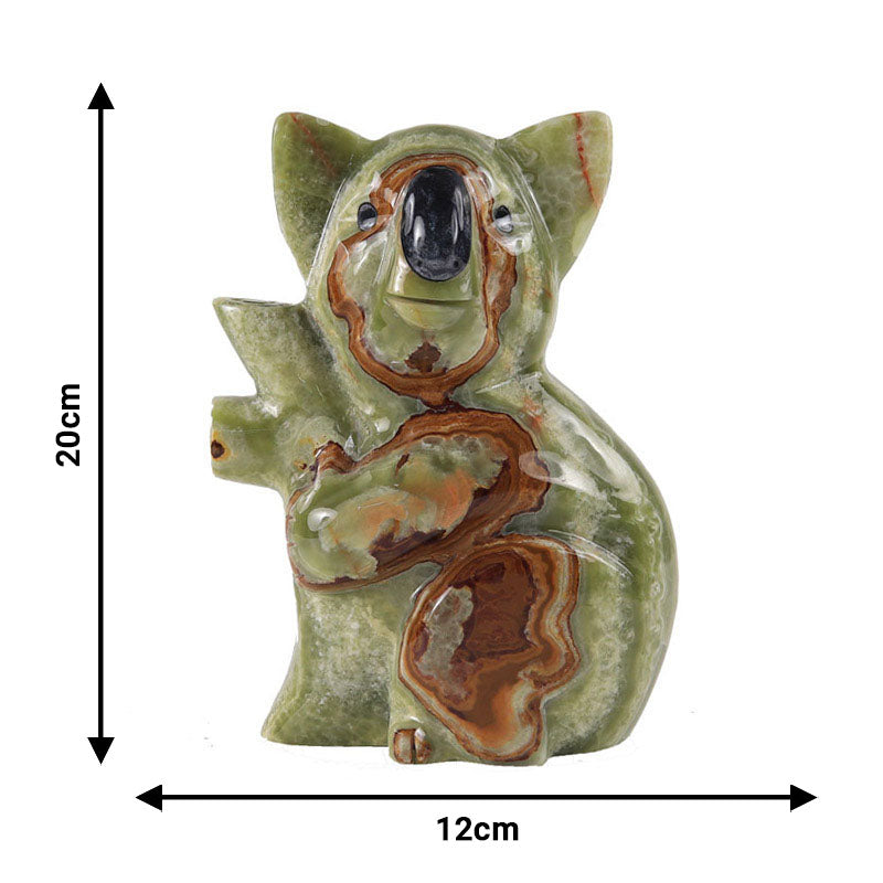 Marble Koala Sculpture 20cm
