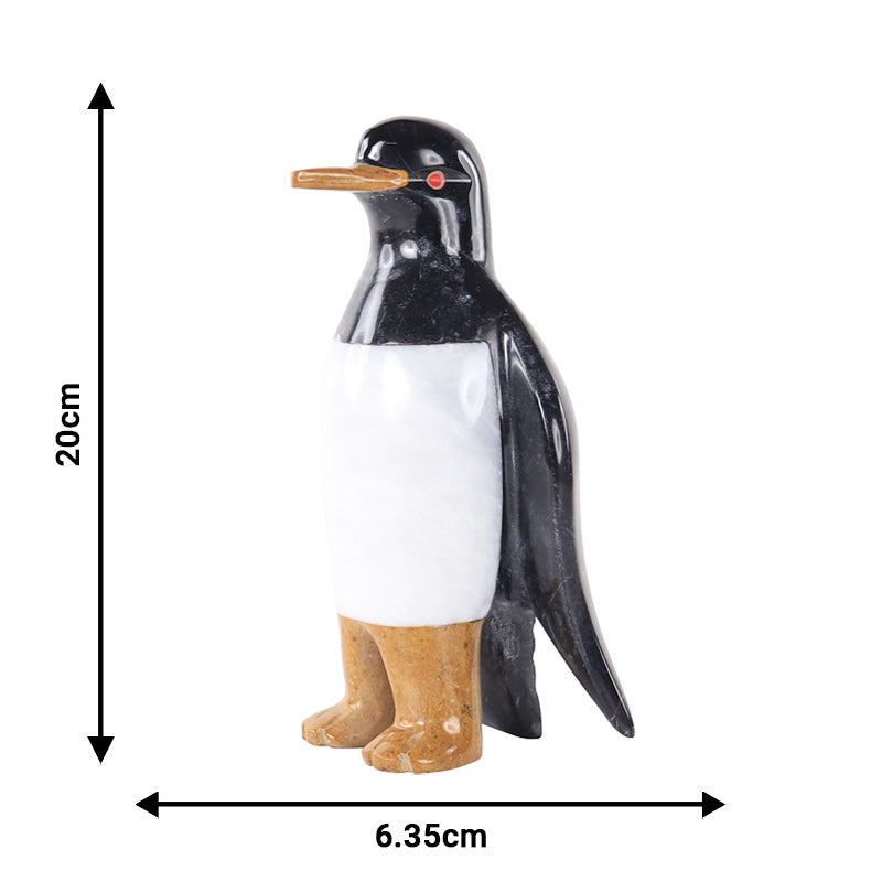 Marble Penguin Sculpture 20cm