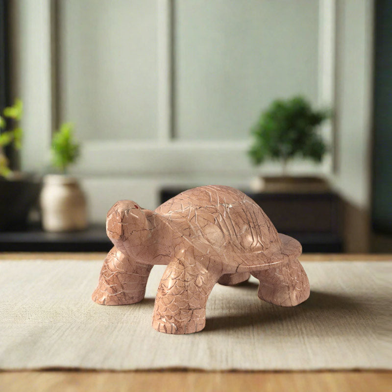 Marble Turtle Sculpture 20cm