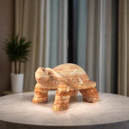 Marble Turtle Sculpture 20cm