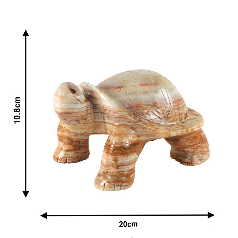 Marble Turtle Sculpture 20cm