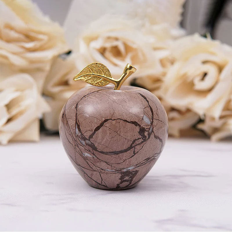 Marble Paperweight - Apple