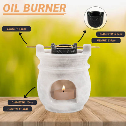 Marble Hanging Oil Burner