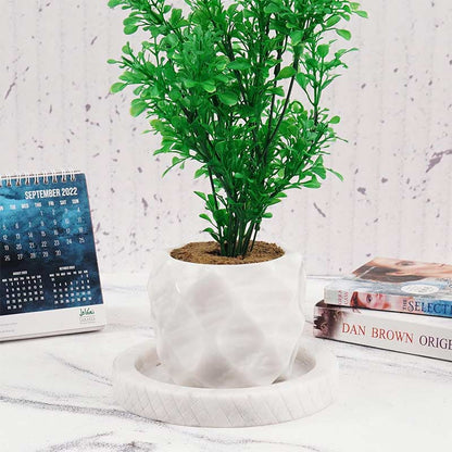 Marble Planter Pineapple Design - 10cm