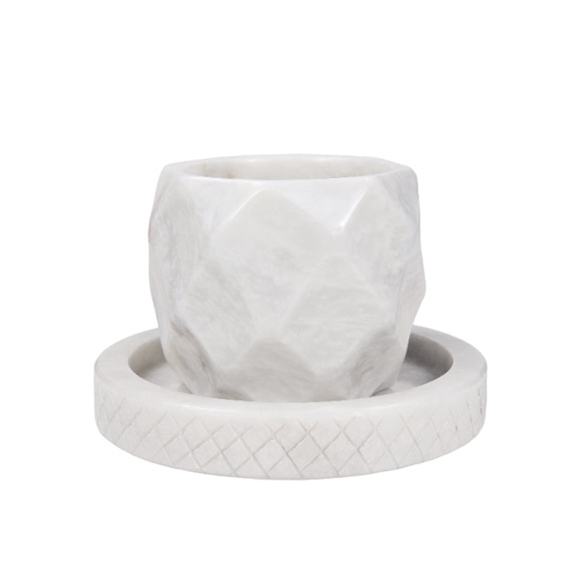 Marble Planter Pineapple Design - 10cm