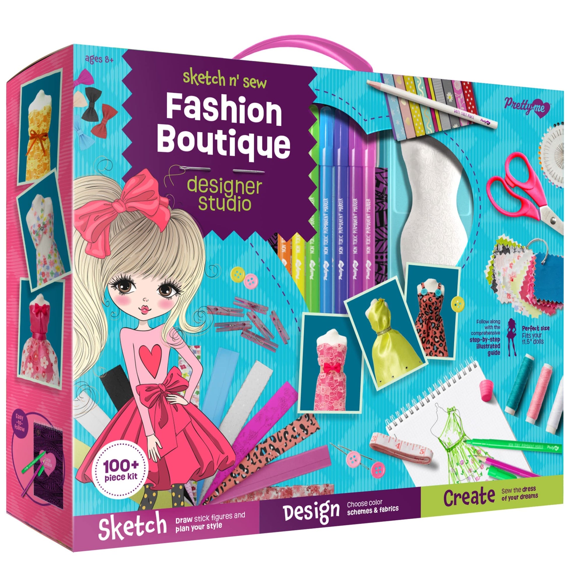 Pretty Me Fashion Design Studio Sewing Kit — view 01
