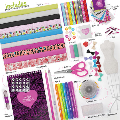 Pretty Me Fashion Design Studio Sewing Kit — view 03