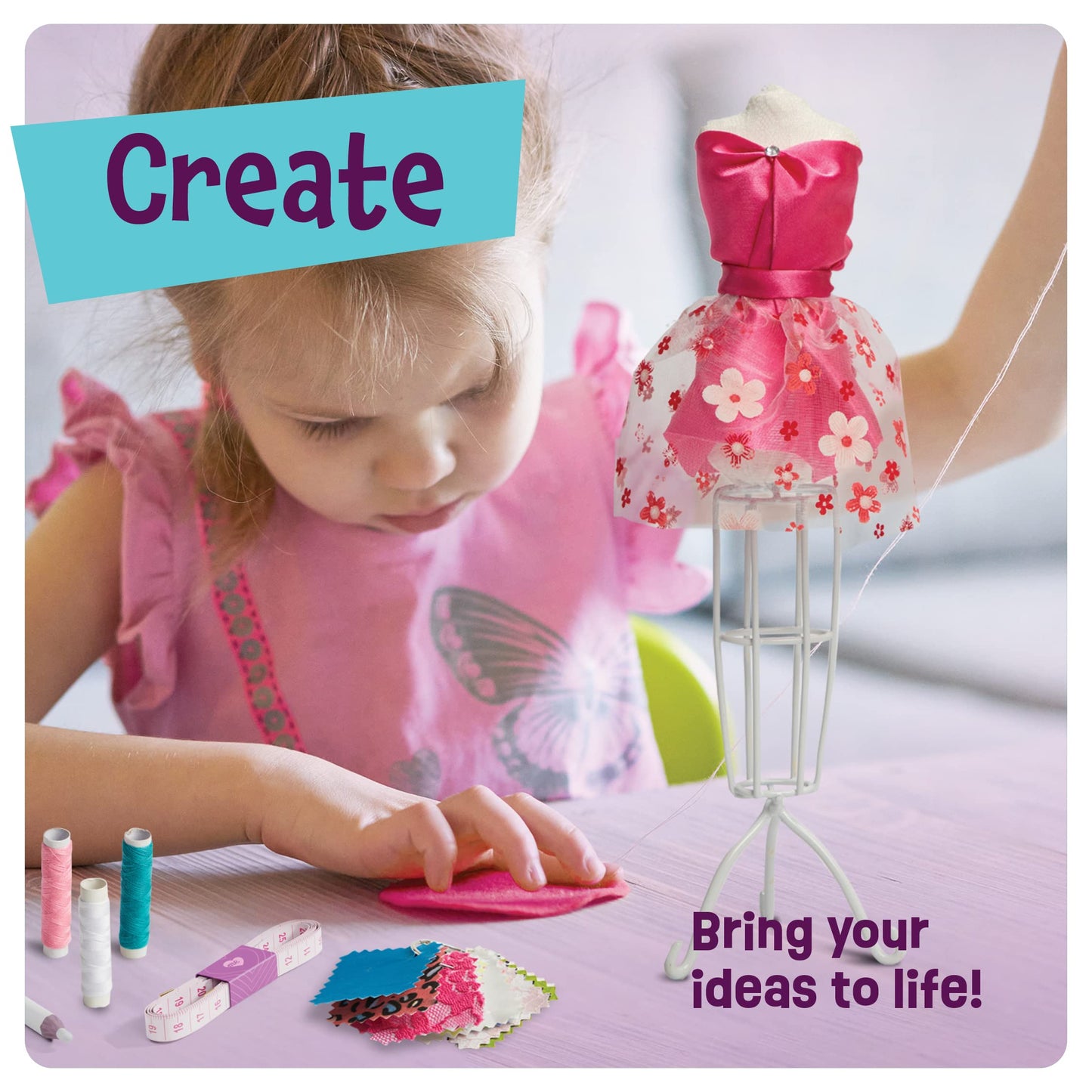 Pretty Me Fashion Design Studio Sewing Kit — view 06