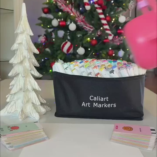DoodleMate drawing robot drawing a Christmas tree