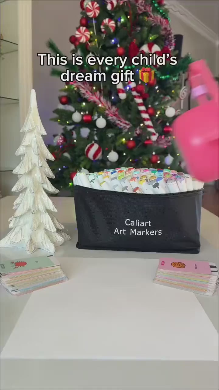 DoodleMate drawing robot drawing a Christmas tree
