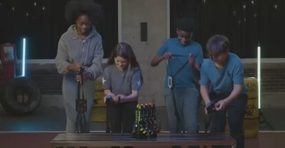 Squad Hero Rechargeable Laser Tag 360° Sensors + LCDs, 4 Set - Gift Ideas for Kids Teens and Adults Boys & Girls Family Fun - Cool Teenage Christmas Group Activity - Teen Gifts Ages 8+ Year Old Boy