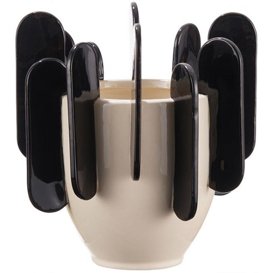 Siena Ceramic Vase - Black &amp; White