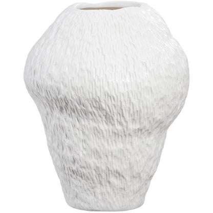 Clara Ceramic Vase - White